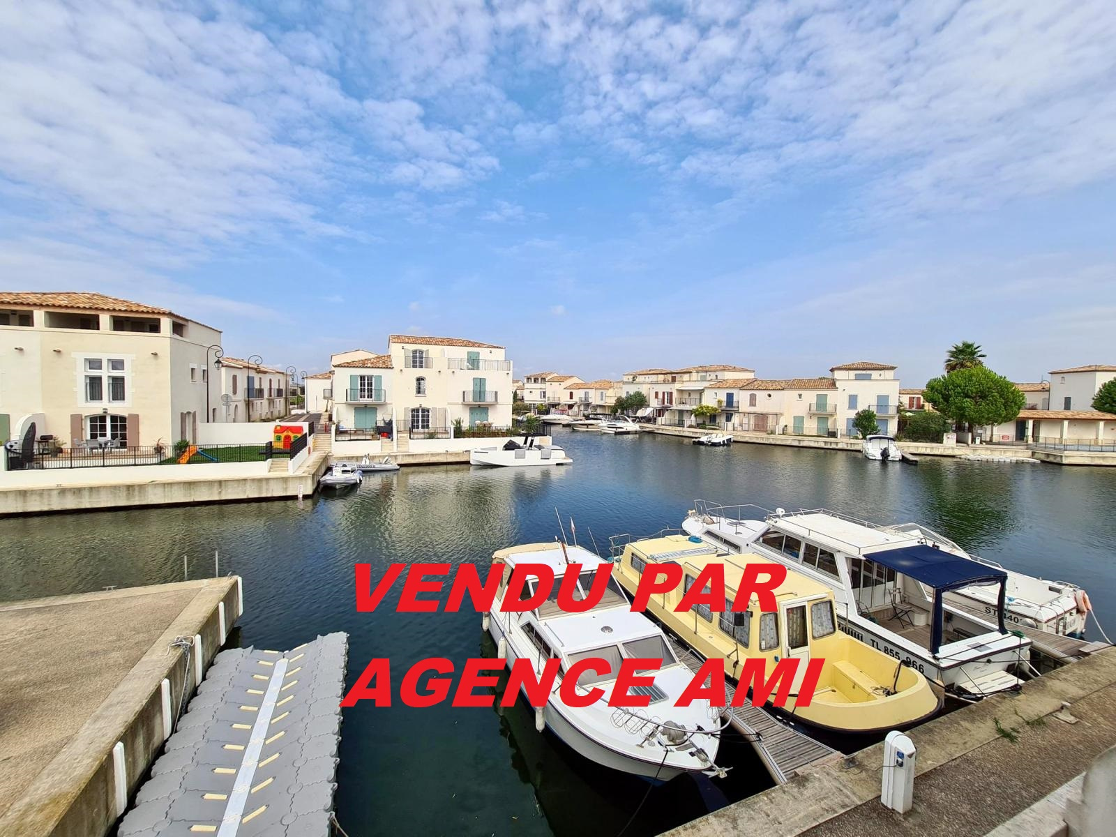 Vente AiguesMortes Marina Port du Roy SOUS COMPROMIS AMI Immobilier